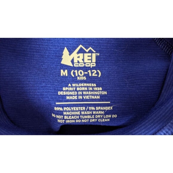 NEW Kids REI CO-OP Purple 2-Piece Long Underwear Set Size 10-12 - Picture 13 of 13